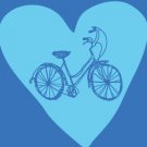 "Bike Heart" tee-shirt for HER.