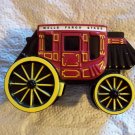 Stagecoach Metal Bank Wells Fargo & Co. Dated 1998 Very Heavy