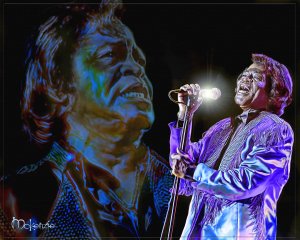 "GODFATHER" James Brown by Artist McKenzie