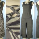 (0751PS)junior stretch top w/gaucho pants set 6pk@30.