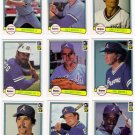 1982 Donruss Atlanta Braves Team Set-24 Cards