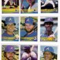 1984 Donruss Atlanta Braves Team Set-22 Cards