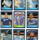 1986 Fleer Atlanta Braves Team Set-27 Cards