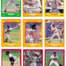 1988 Score Atlanta Braves Team Set-26 Cards