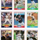 1989 Score Atlanta Braves Team Set-21 Cards