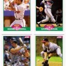1989 Score Update Atlanta Braves Team-4 Cards