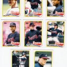 1989 Topps Traded Atlanta Braves Team-8 Cards