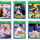 1990 Score Rising Stars Atlanta Braves-6 Cd
