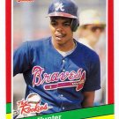 1991 Donruss The Rookies Atlanta Braves-1 Cards