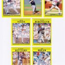 1991 Fleer Update Atlanta Braves-7 Cards