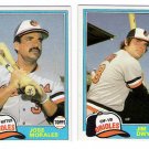 1981 Topps Traded Baltimore Orioles Team Set-2 Cards