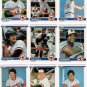 1984 Fleer Baltimore Orioles Team Set-26 Cards