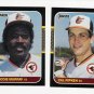 1987 Donruss Baltimore Orioles Team Set-25 Cards