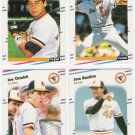 1988 Fleer Update Baltimore Orioles Team Set-4 Cards