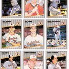 1989 Fleer Baltimore Orioles Team Set-22 Cards
