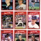 1990 Donruss Baltimore Orioles Team Set-27 Cards