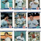 1984 Fleer Boston Red Sox Team Set-26 Cards