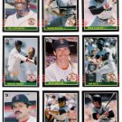 1985 Donruss Boston Red Sox-21 Cards No Clemens