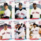 1988 Fleer Update Boston Red Sox Team Set-6 Cards