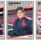 1989 Fleer Update Boston Red Sox Team-3 Cards