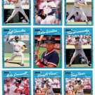 1990 Donruss Best of A.L. Boston Red Sox-11 Cards