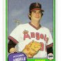1981 Topps Traded California Angels Team Set-10 Cards