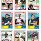 1983 Topps California Angels Team Set-40 Cards