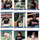 1984 Fleer California Angels Team Set-27 Cards