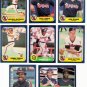 1986 Fleer California Angels Team Set-26 Cards