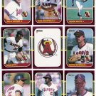 1987 Donruss Opening Day California Angels-11 Cd