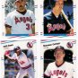 1988 Fleer Update California Angels Team Set-4 Cards