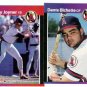 1989 Donruss California Angels Team Set-21 Cards