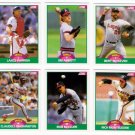 1989 Score Update California Angels Team-6 Cards