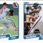 1990 Fleer Update California Angels-6 Cards