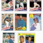 1985 Topps Chicago Cubs Team Set-32 Cards