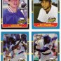 1985-87 Donruss Highlights Chicago Cubs-4 Cards