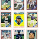 1988 Topps Chicago Cubs Team Set-31 Cards