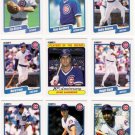 1990 Fleer Regular & Update Chicago Cubs-30 Cds