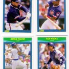 1990 Score Rising Stars Chicago Cubs-4 Cd