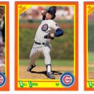 1990 Score Update & Rookies Chicago Cubs-3 Cd