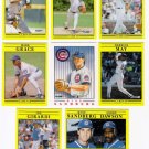 1991 Fleer Chicago Cubs Team Set-31 Cards