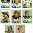1981 Topps Traded Chicago White Sox Team Set-8 Cards
