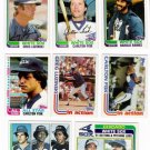 1982 Topps Chicago White Sox Team Set-33 Cards