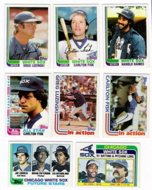 1982 Topps Chicago White Sox Team Set-33 Cards