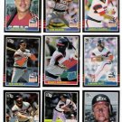 1985 Donruss Chicago White Sox Team Set-27 Cards