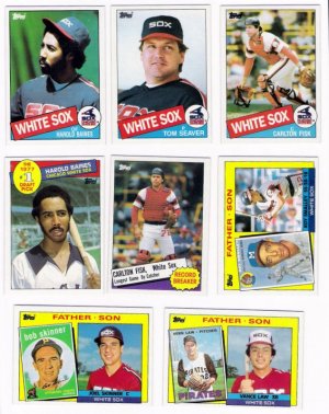 1985 Topps Chicago White Sox Team Set-34 Cards