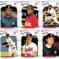 1988 Fleer Update Chicago White Sox Team Set-6 Cards