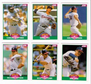 1989 Score Update Chicago White Sox Team-6 Cards