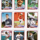 1989 Topps Chicago White Sox Team Set-31 Cards