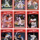 1990 Donruss Chicago White Sox Team Set-23 Cards